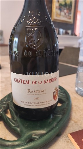 Thung lũng Rhône Rasteau Château La Gardine 2023