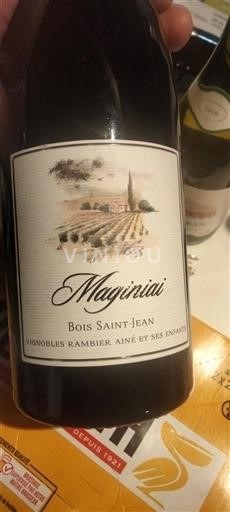 Languedoc ja Roussillon Pays d'Oc Vignobles Rambier Aîné et ses Enfants Bois Saint-Jean 2017