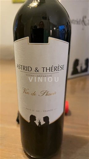 Languedoc y Rosellón País de Oc Astrid & Thérèse Vin de Plaisir 2024