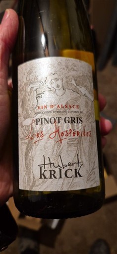 Alsacia Hubert Krick Les Hespérides 2022