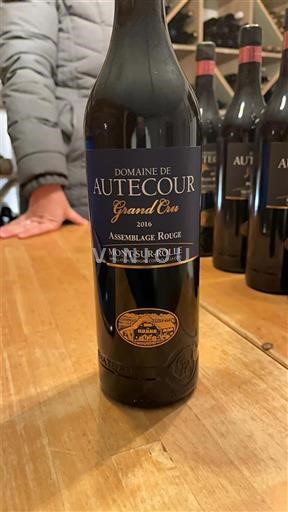 Vaud La Côte AOC Domaine Autecour Assemblage Rouge 2016
