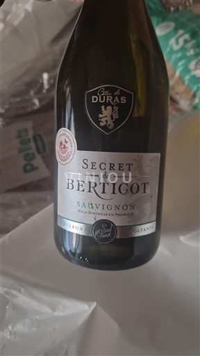 Southwest Côtes de Duras Cave de Duras Secret de Bertigot 2020