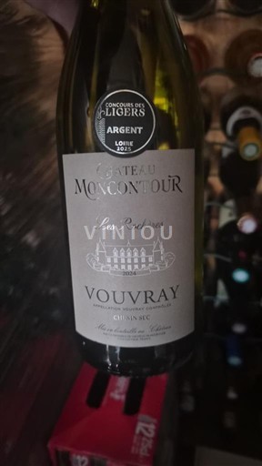 Loiredalen Vouvray Château Moncontour Les Roches Icke årgångsbetecknad