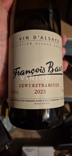 Alsasko Gewürztraminer François Baur 2023