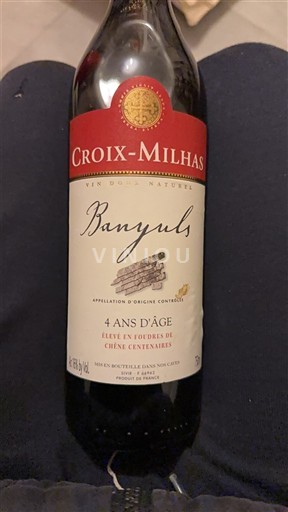 Roussillon Banyuls Croix-Milhas 4 ans d'âge Không niên vụ