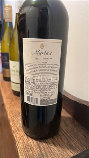 Kalifornijske AVA Ni doloceno Maria's Neleten.