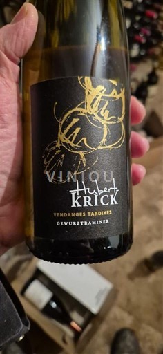 Alsacia Vendanges Tardives Hubert Krick 2020