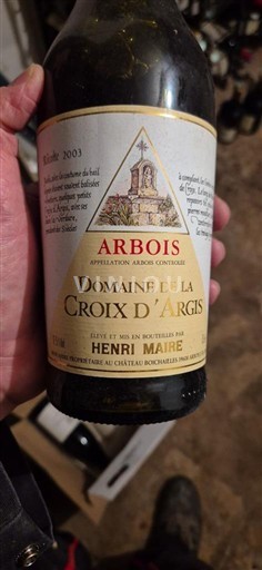 Jura Arbois Domaine La Croix d'Argis 2003