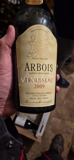 Jura Arbois Fruitière Vinicole d'Arbois Trousseau 2009
