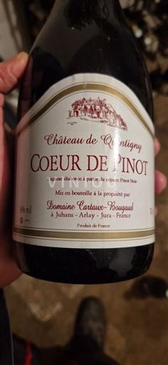 Jura Château Quintigny Coeur de Pinot Não Sazonado
