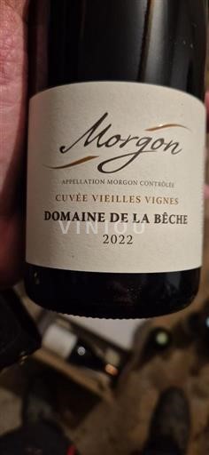 Beaujolais Morgon Domaine La Bêche Vieilles Vignes 2022