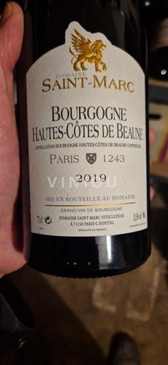 Borgoña No especificado Domaine Saint-Marc Paris 1243 2019