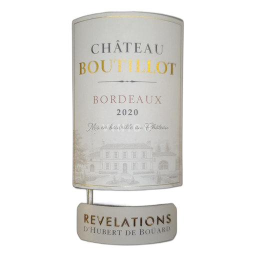 Bordeaux Château Boutillot Révélations d'Hubert de Boüard 2020