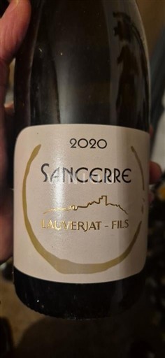Thung lũng sông Loire Sancerre. Lauverjat-Fils 2020