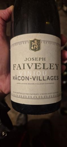 Rượu vang Blanc sec Joseph Faiveley 2008 Pháp Bourgogne Mâcon và Mâcon-villages AOC