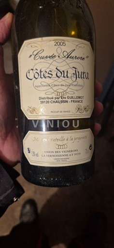 Jura Côtes du Jura Union des Vignerons de la Vernoisienne Aurore 2005