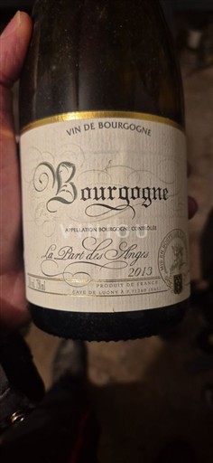 Bourgondië Bourgogne Cave de Lugny La Part des Anges 2013