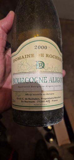 Burgundija Bourgogne Aligoté Domaine Rochebin 2000