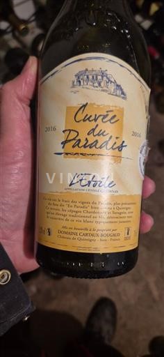 Jura L'Étoile Domaine Cariaux-Bouchard du Paradis 2016