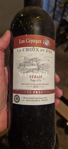 Linguadoca e Rossiglione Paese d'Oc La Croix du Pin Prestige 2014