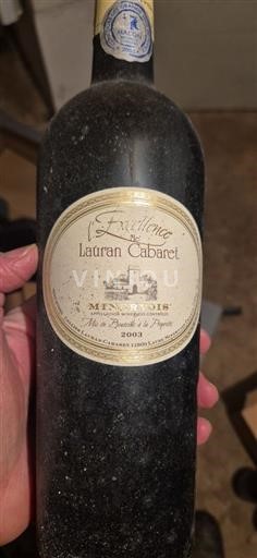 Langvedok Minervois Lauran Cabaret L'Excellence 2003
