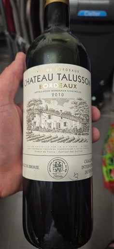 Bordeaux Château Talusson 2010