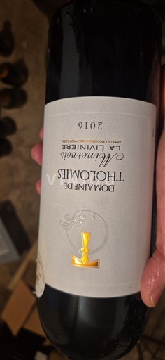 Langvedok Minervois Domaine Tholomies Les Ammonites 2016