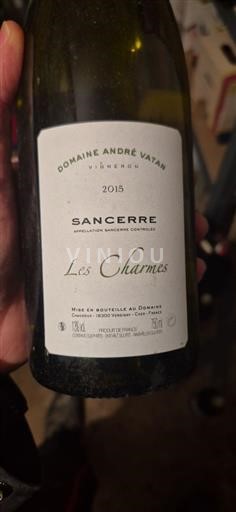 Valle della Loira Sancerre Domaine André Vatan Les Charmes 2015