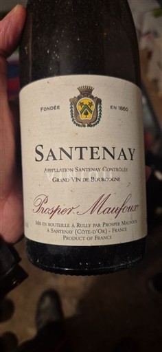 Burgundy Santenay Prosper Maufoux 2012