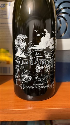Jura Côtes du Jura Domaine Cartaux-Bougaud La Côte des Vents 2023