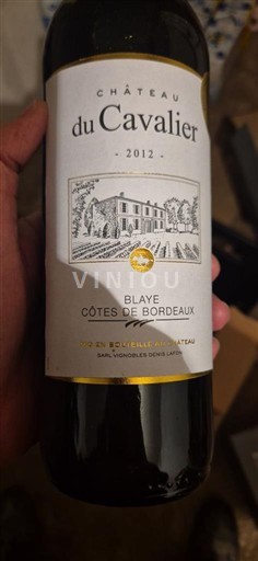 Bordeaux Blaye-Côtes-de-Bordeaux Château Cavalier 2012