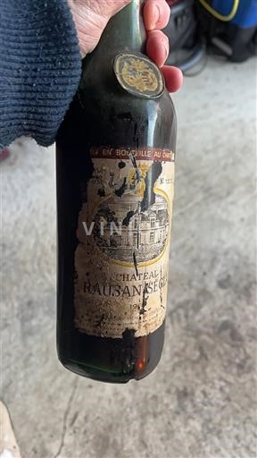 Vina Rouge sec Château Rauzan-Ségla 1967 Francija Bordeaux Margaux AOC Grand Cru