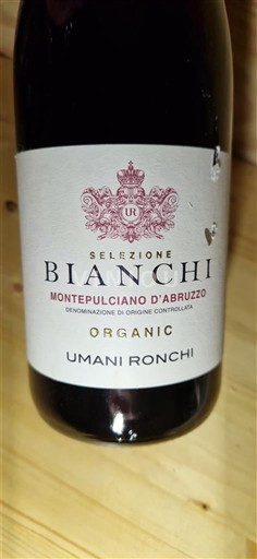 Abruzzerne Montepulciano d'Abruzzo Umani Ronchi Selezione Bianchi Ikke årgangsbestemt