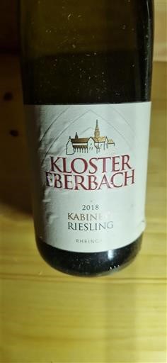 Rheingau Kloster Eberbach Kabinett Riesling 2018