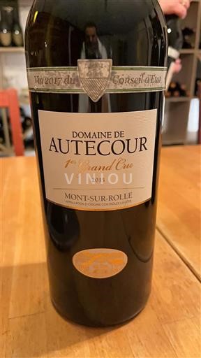 Vaud La Côte AOC Domaine Autecour 1er Grand Cru 2015