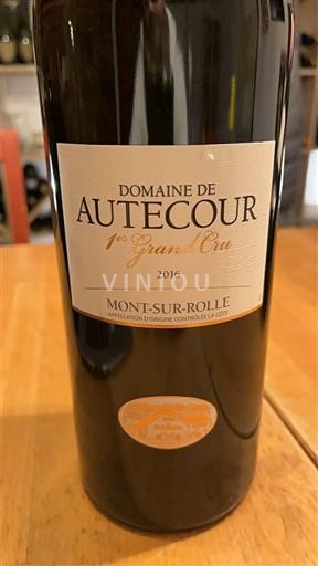 Vaud La Côte AOC Domaine Autecour 1er Grand Cru 2016