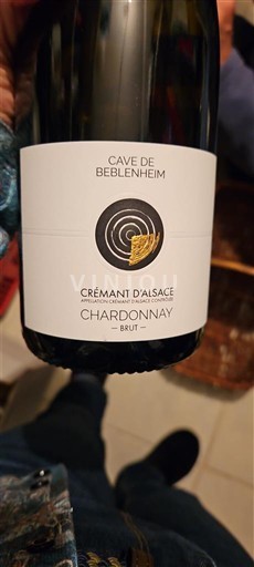 Alsace Crémant d'Alsace Cave de Beblenheim Chardonnay Không niên vụ