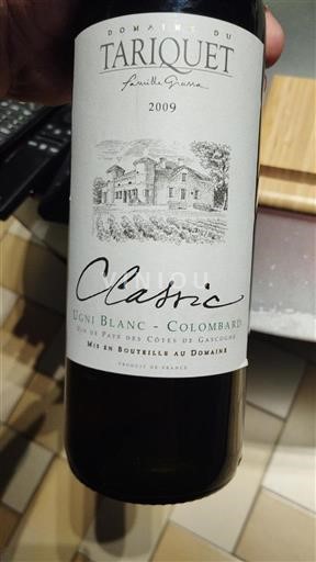 Sudoeste Côtes de Gascogne Domaine Tariquet Classic 2009