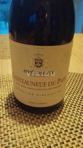 Rhônedalen Châteauneuf-du-Pape Aimé Arnoux Sélection Parcellaire 2020