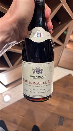 Rhône-dalen Châteauneuf-du-Pape Aimé Arnoux Sélection Parcellaire 2020