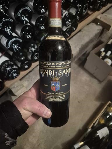 Toscane Brunello di Montalcino Biondi-Santi Tenuta Greppo 2009