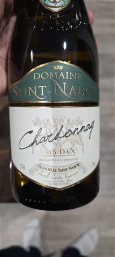 Languedoc in Roussillon Pays d'Oc Domaine Saint Nabor Chardonnay Neleten.