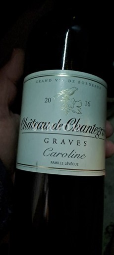 Bordeaux Graves Château Chantegrive Caroline 2016
