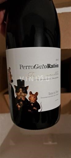 Castilla y León Ribera del Duero PerroGatoRatón Tempranillo 2017