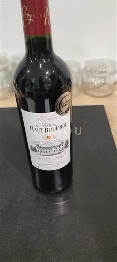 Bordeaux Château Haut Roudier Senza annata