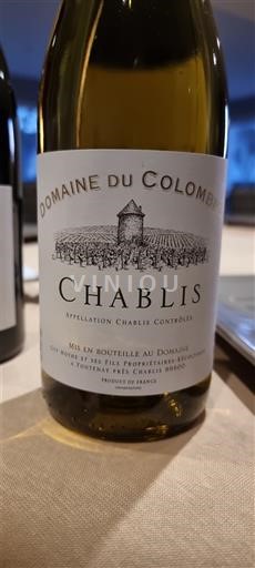 Burgundy Chablis Domaine Colombier 2023