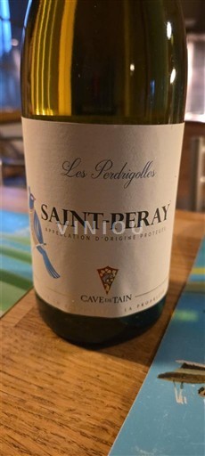 Vallée du Rhône Saint-Péray Cave de Tain Les Perdigrolles 2023