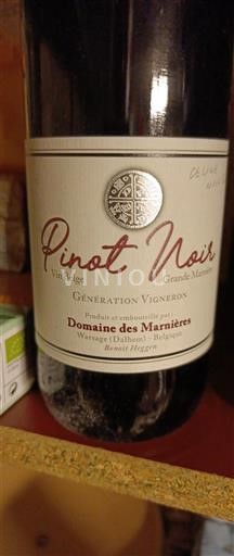 Wallonie Domaine S Marnières Génération Vigneron 2022