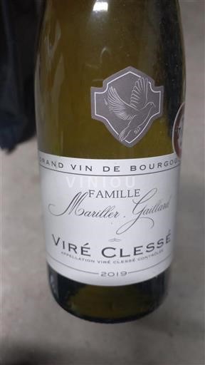 Burgundija Viré-clessé Famille Maillard Gaillard 2019