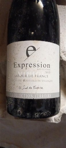 Roussillon Côtes du Roussillon Villages Latour de France Expression 2015